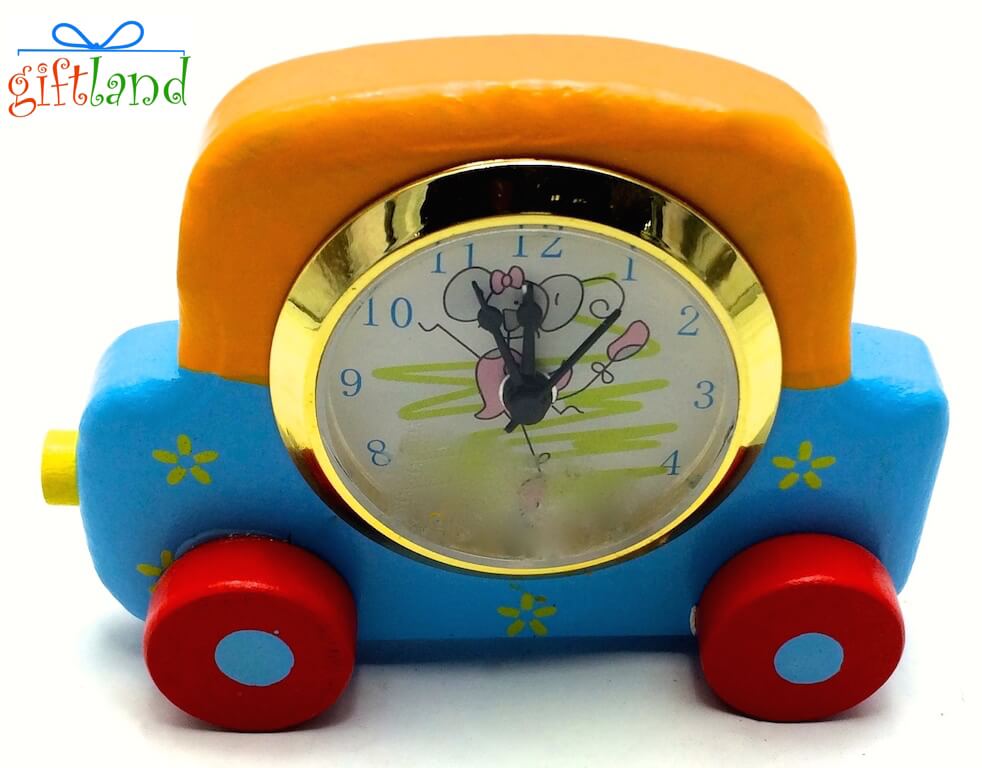 ρολόι-αυτοκινητάκι-γαλάζιο-giftland