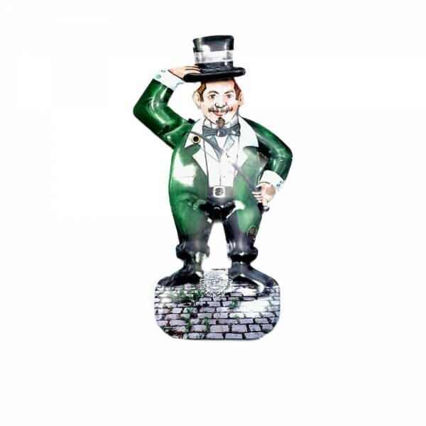 ανθρωπος-καπέλο-πράσινο-σακάκι-μαγνητάκι-10cm-giftland
