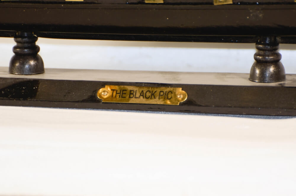 Ξύλινο Διακοσμητικό Πειρατικό Καράβι "THE BLACK PIC" 50cm-12081