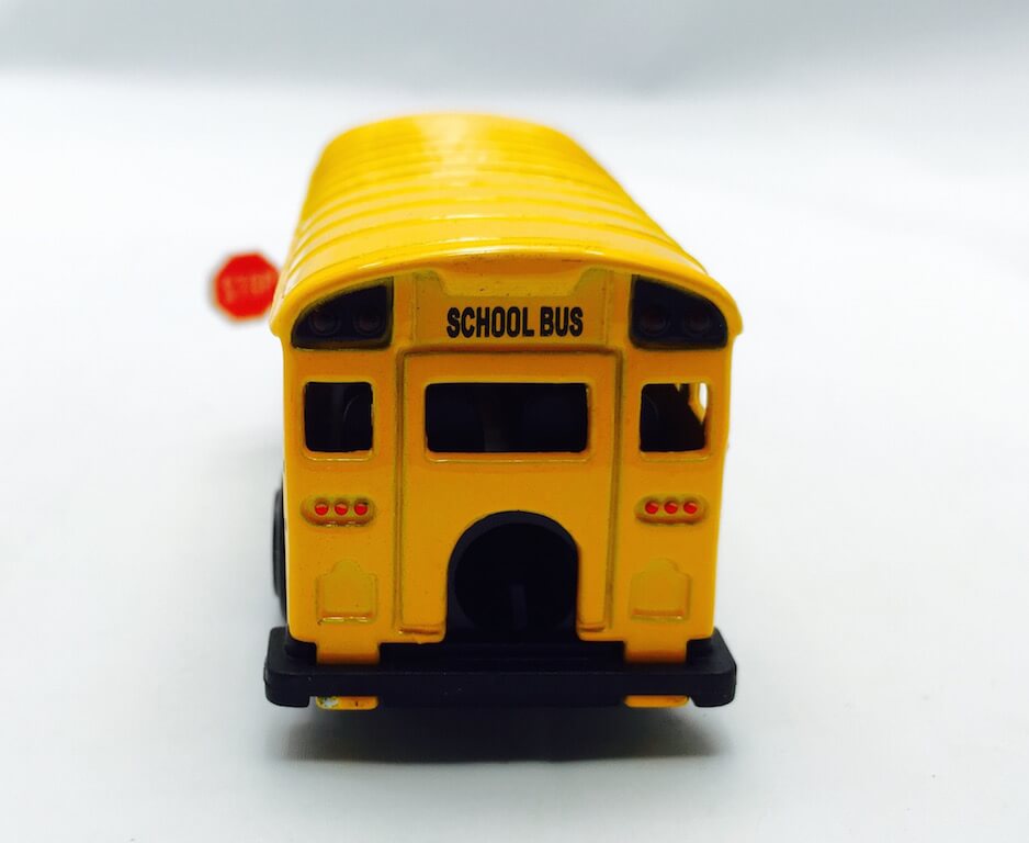 Ξύστρα μινιατούρα σχολικό λεωφορείο School bus-8029