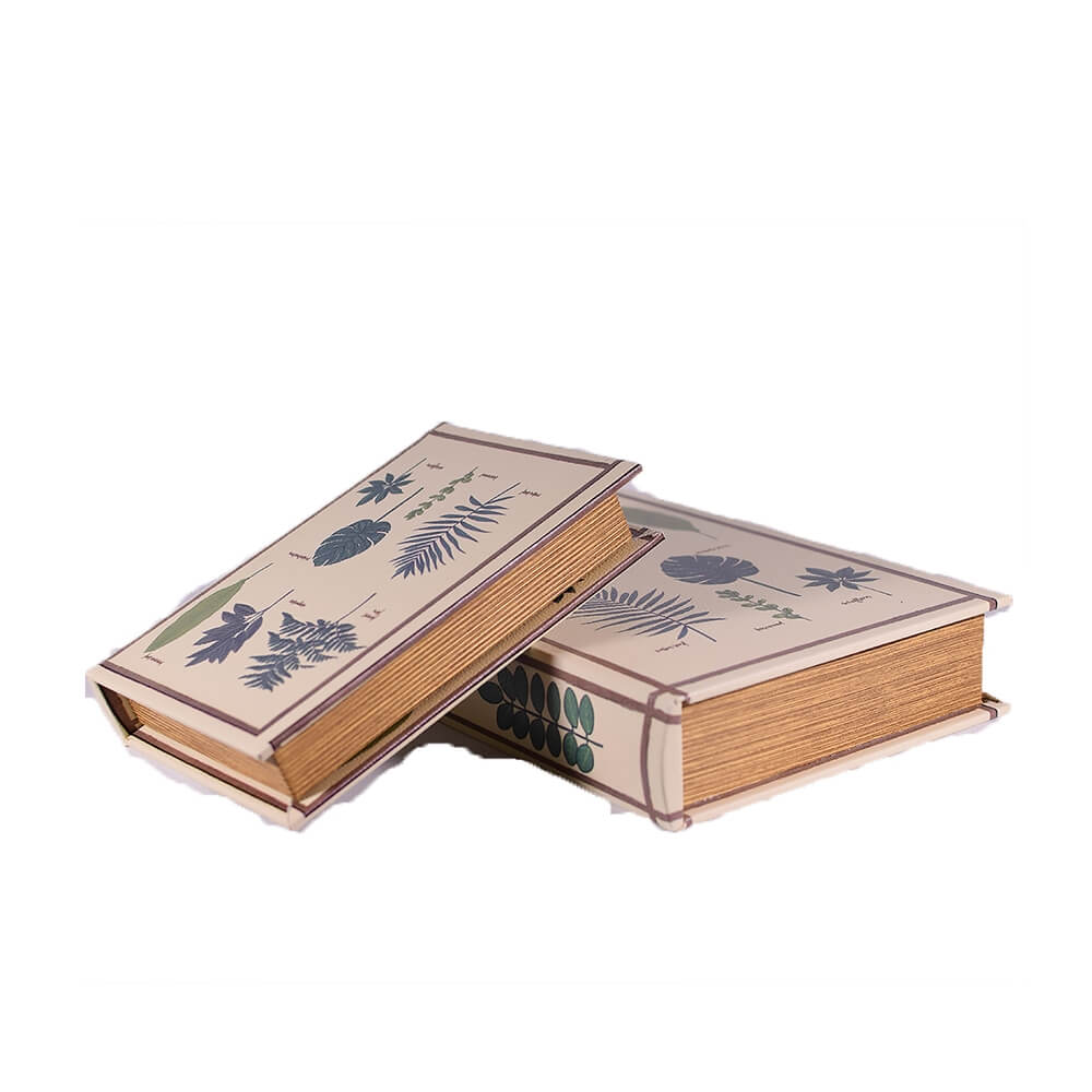 βιβλίο-κουτί-δερμάτινο-σετ-των-2-σχέδιο-φύλλα-27cm-giftland
