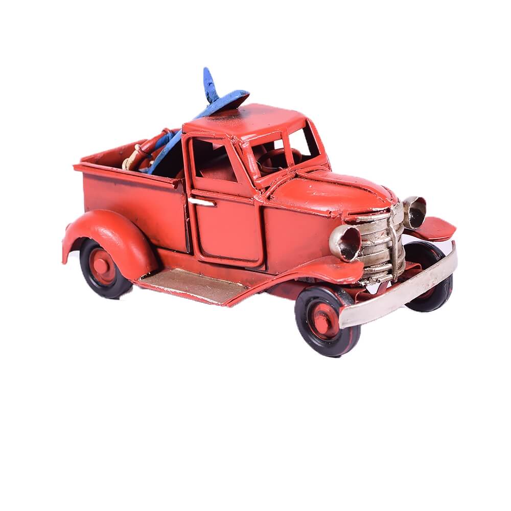 vintage-κόκκινο-φορτηγάκι-μινιατούρα-11cm-giftland