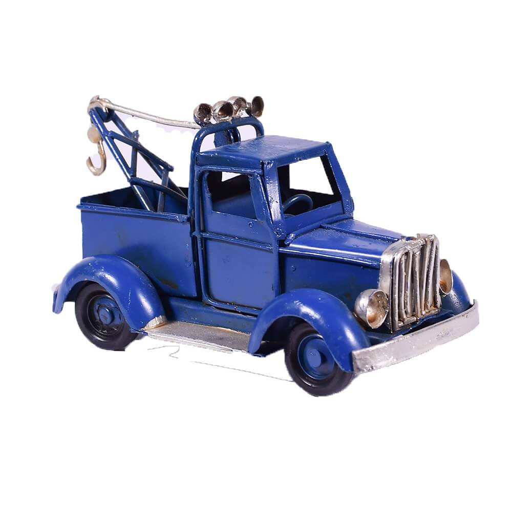 vintage-μπλε-φορτηγάκι-μινιατούρα-11cm-giftland