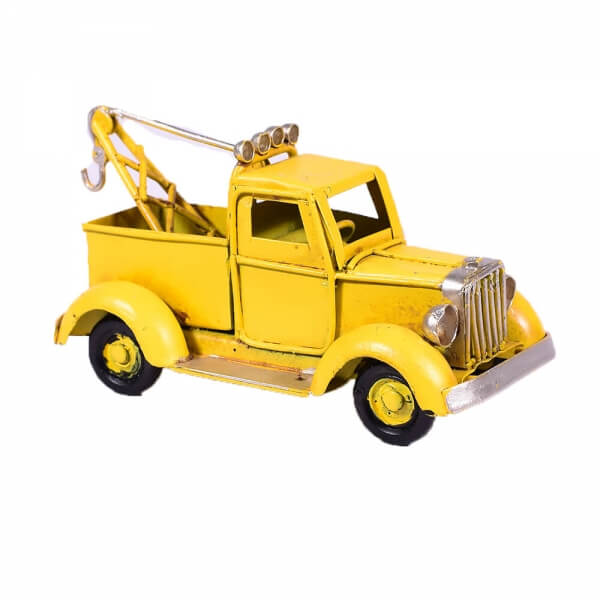 vintage-κίτρινο-φορτηγάκι-μινιατούρα-11cm-giftland