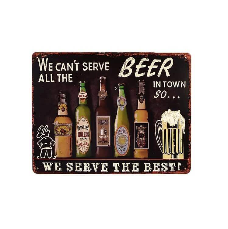 vintage-μεταλλικό-πινακάκι-μπύρα-beer-33cm-giftland